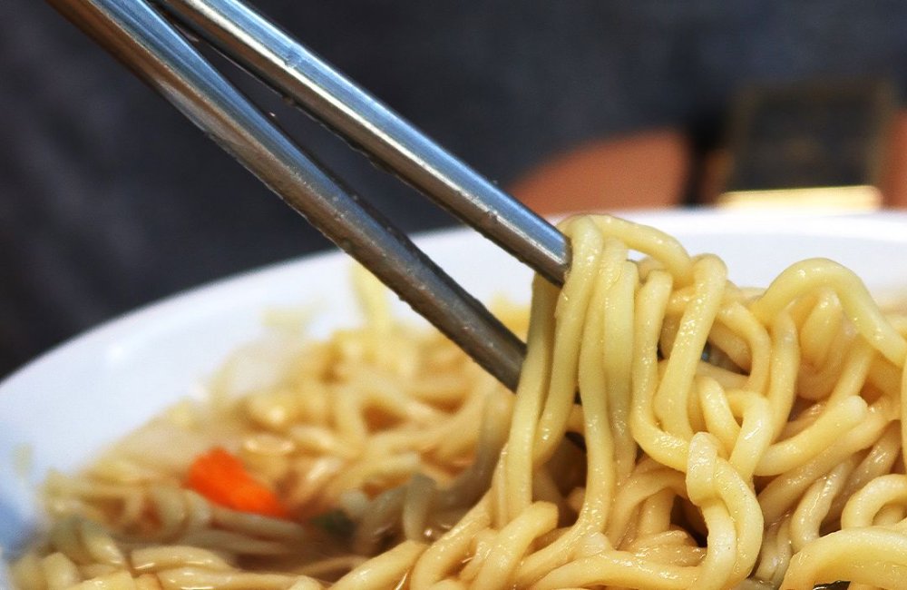 čerstvé nudle na Ramen