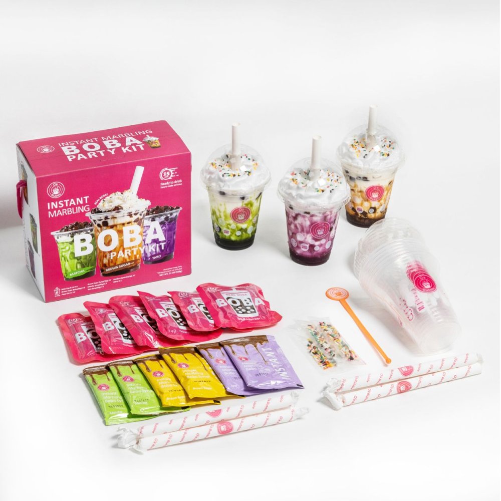 BOBA - bubble tea párty sada