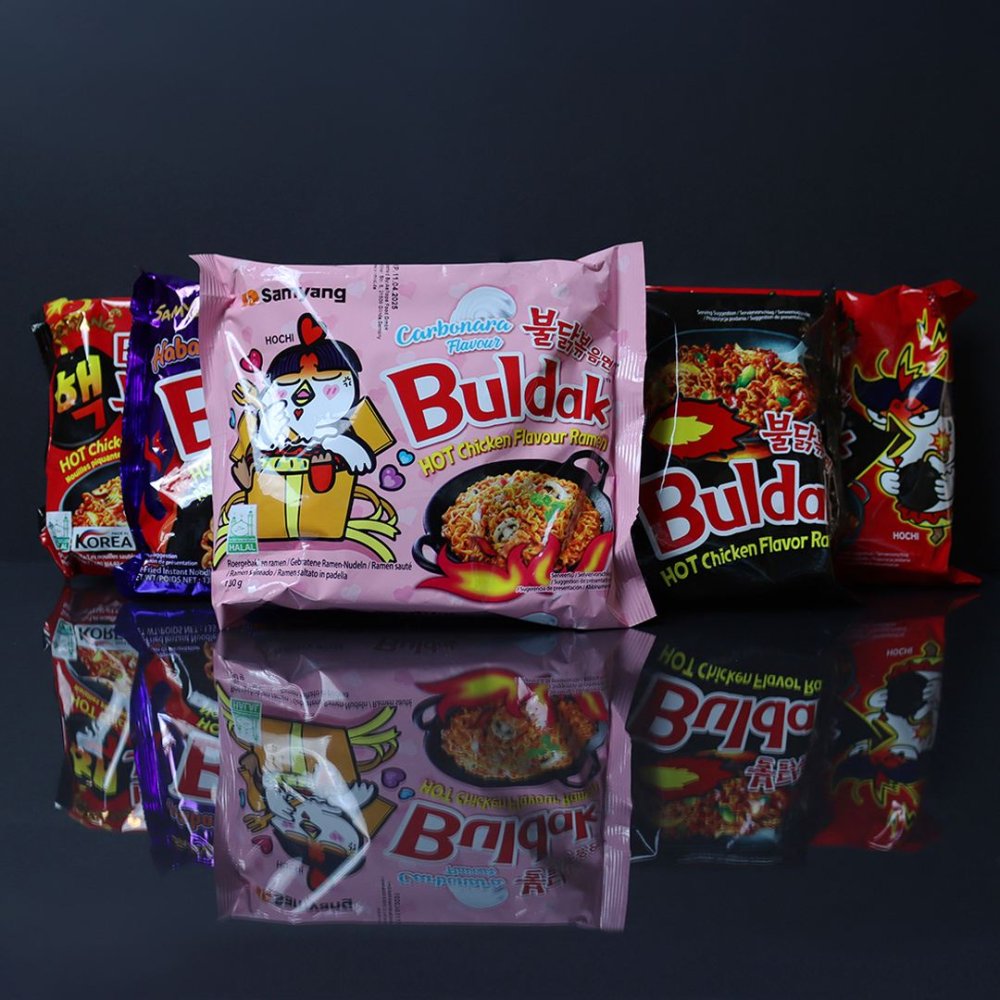 Samyang Buldak nudle s pálivou kuřecí příchutí Carbonara