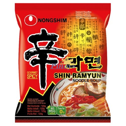 Shin Ramyun, spicy 120 g - Nongshim