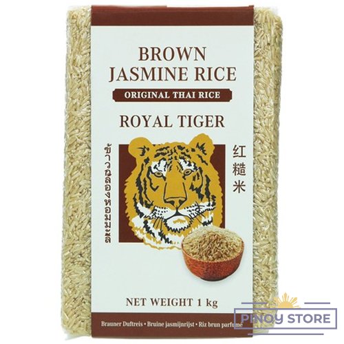 Brown Jasmine rice, Thai 1 kg - Royal Tiger