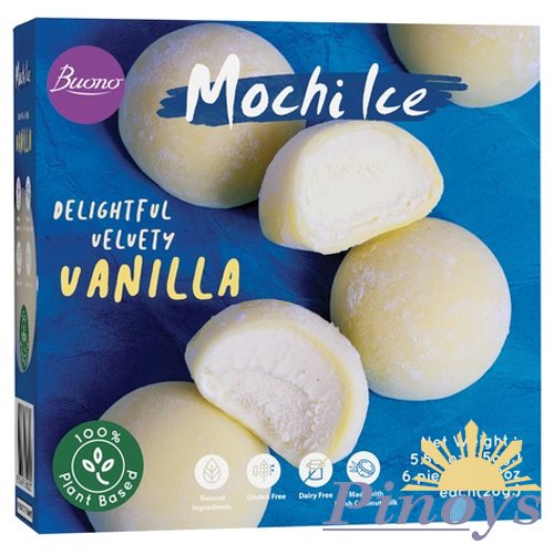Ice Dessert Mochi Vanilla 156 g - Buono