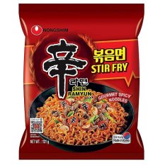 Shin Stir Fry Ramyun, spicy 131 g - Nongshim