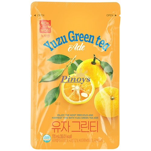 Nápoj ze zeleného čaje a yuzu 170 ml - Nokchawon