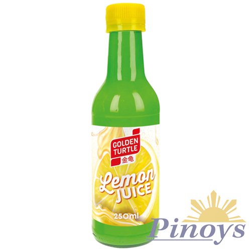 Lemon Juice, Concentrated 250 ml - Golden Turtle