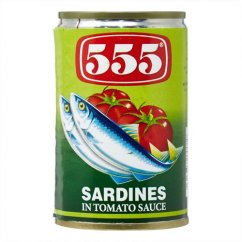 Sardines in Tomato sauce 155 g - 555