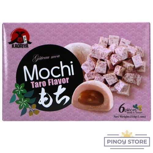 Rýžové koláčky Mochi s taro kořenem 210 g - Kaoriya
