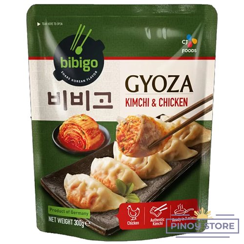 Gyoza knedlíčky plněné kuřecím masem s kimchi 300 g - Bibigo