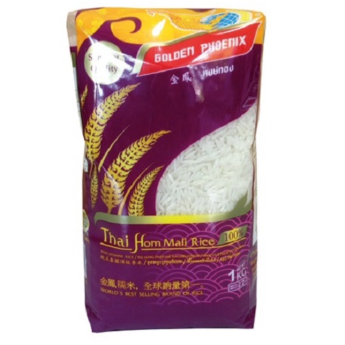 Jasmine rice Hom Mali, Thailand 1 kg - Golden Phoenix :: Pinoys.eu