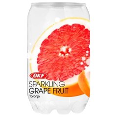 Perlivý nápoj s příchutí grepfruitu 350 ml - OKF