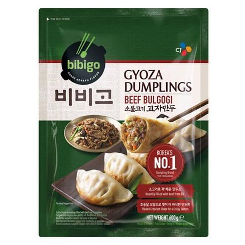 Gyoza knedlíčky s hovězím a zeleninou 600 g - Bibigo