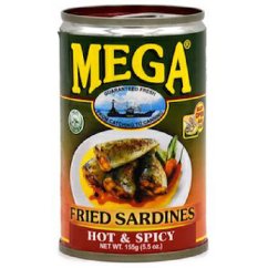 Smažené sardinky v pikantní omáčce 155 g - Mega