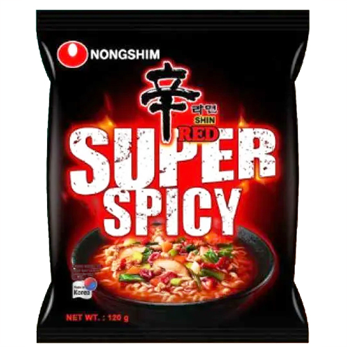 Shin Ramyun Super Spicy 120 g - Nongshim