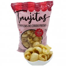 Škvarkové chipsy Chicharrón 75 g - Trujitas