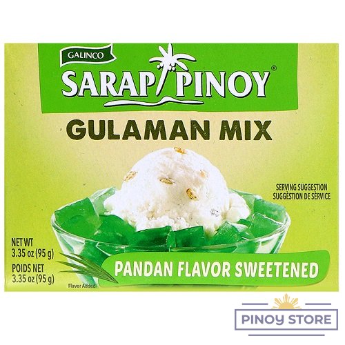 Sarap Pinoy Gulaman Pandan Flavour 95 g - Galinco