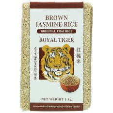 Hnědá jasmínová rýže z Thajska 1 kg - Royal Tiger