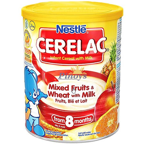 Cerelac Instant Wheat Cereal with Milk & Fruits 400 g - Nestlé