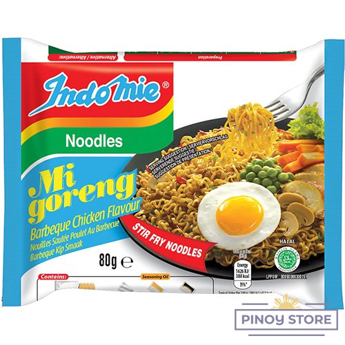 Instant fried noodles Mi Goreng BBQ Chicken 80 g - Indomie
