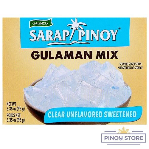 Sarap Pinoy Gulaman Clear, Unflavoured 95 g - Galinco