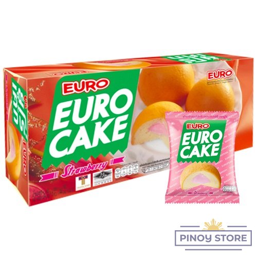 Koblížky s jahodovou náplní 144 g (6 x 24g) - EURO Brand