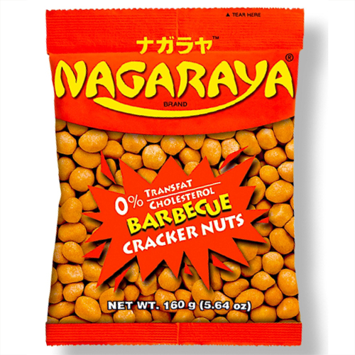 Cracker nuts Barbecue 160 g - Nagaraya