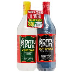 Sojová omáčka a ocet 2 v 1 (2 x 1l) 2 l - Datu Puti