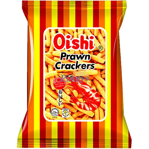 Krevetové chipsy 90 g - Oishi