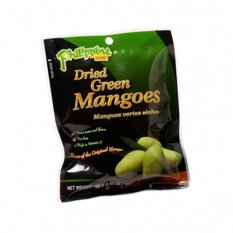 Dried green mangoes 100 g - Philippine brand
