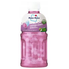Mogu mogu Cotton Candy flavoured drink with nata de coco 320 ml - Sappe