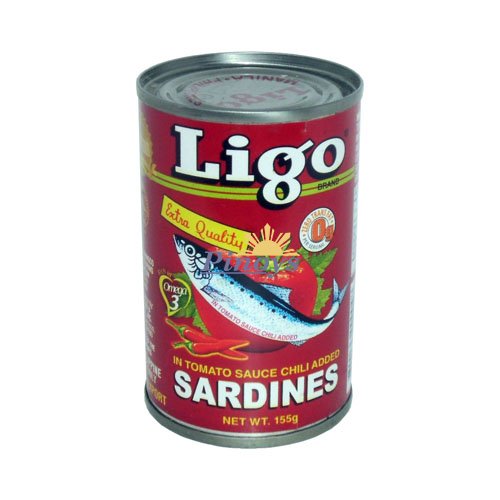 Sardinky v pikantní rajčatové omáčce 155 g - Ligo