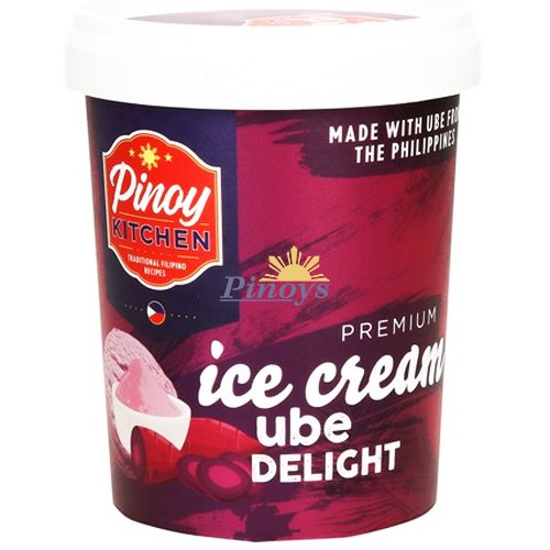 Zmrzlina s příchutí fialových batát Ube 500 ml - Pinoy Kitchen
