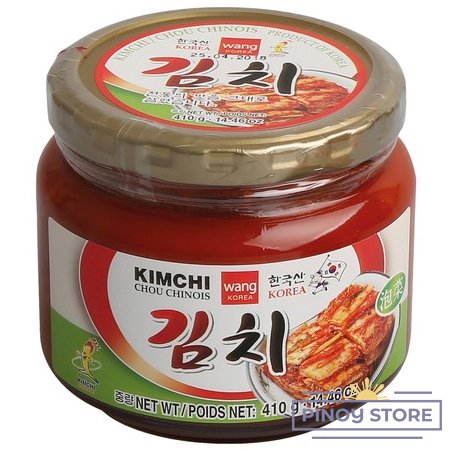 Kimchi, Korean Fermented Napa Cabbage 410 g - Wang
