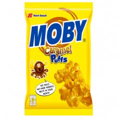 Moby, Caramel Puffs 60 g - Nutri Snack