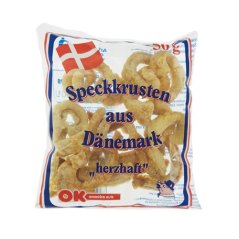 Crunchy fried pork skin - Chicharones 50 g - OK Snacks