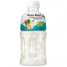 Mogu mogu Piňa Colada flavoured drink with nata de coco 320 ml - Sappe
