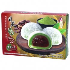 Mochi Japanese Style Matcha Red Bean Rice Cakes 180 g - Love & Love