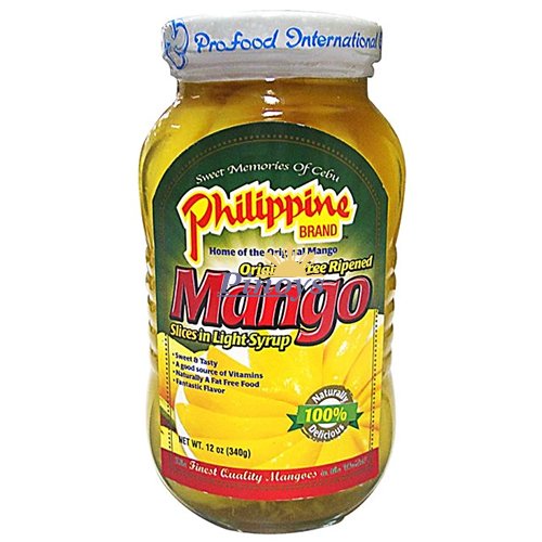 Plátky celého manga 340 g - Philippine brand