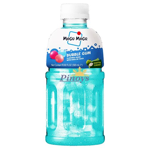 Nápoj s kokosovou želatinou s příchutí Bubble Gum Mogu mogu 320 ml - Sappe