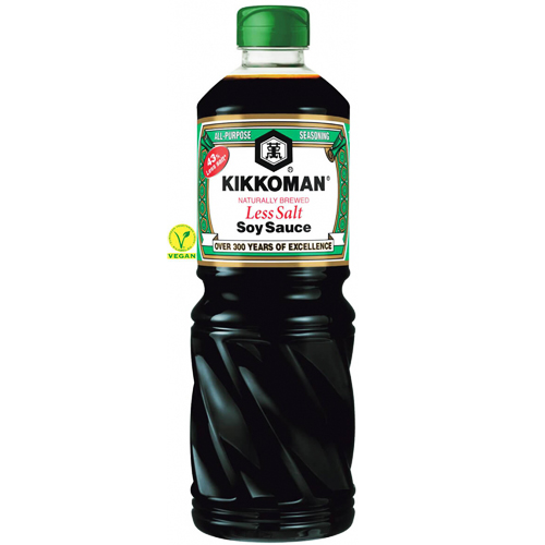 Sojová omáčka se sníženým obsahem soli 975 ml - Kikkoman