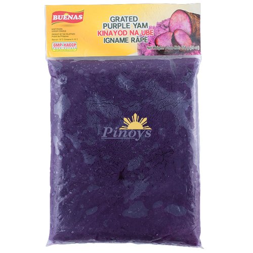 Grated Purple Yam, Ube 454 g - Buenas