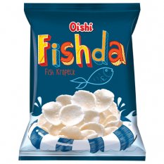 Krevetové chipsy Kropek 80 g - Oishi