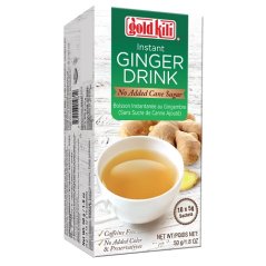 Pure Instant Ginger Tea (10x5g) 50 g - Gold Kili