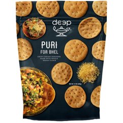 Puri For Bhel Crispy  Indian Crackers 340 g - Deep
