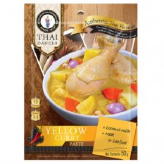 Yellow Curry Paste 50 g - Thai Dancer