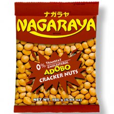 Arašídy v těstíčku s příchutí adobo  160 g - Nagaraya