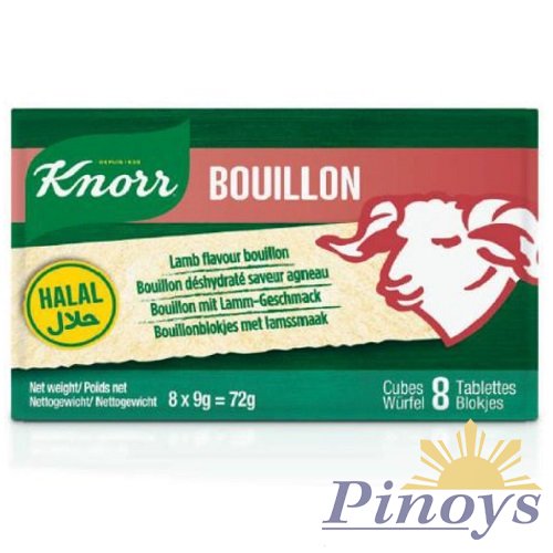 Lamb bouillon cubes 72 g - Knorr