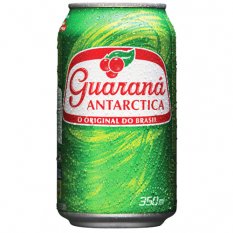 Antarctica Guarana, caffeine free Guarana drink 330 ml - AmBev