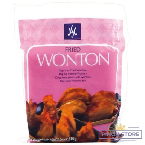 Wonton Sheets, Wrappers for Frying 250 g - H & S