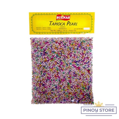 Tapioca pearls colored, small 227 g - Aling Conching