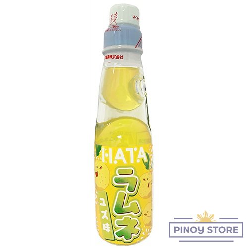 Japanese Ramune Soda, Yuzu 200 ml - Hata Kosen